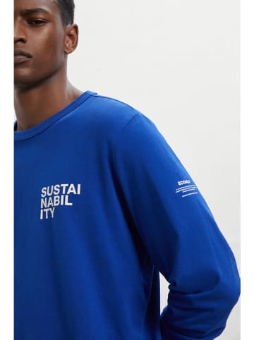 Ecoalf Koszulka w kolorze niebieskim