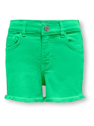 KIDS ONLY Jeans-Shorts "Robyn" in Grün