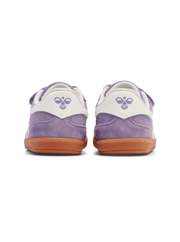 Hummel Skórzane sneakersy w kolorze fioletowym