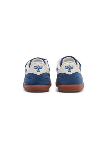Hummel Leder-Sneakers in Blau