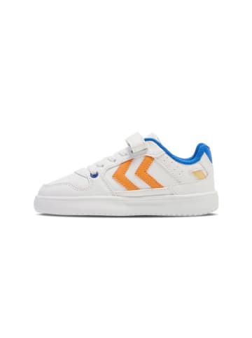 Hummel Sneakers in Weiß/ Orange