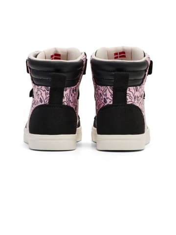 Hummel Sneakersy w kolorze jasnoróżowo-czarnym