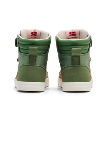 Hummel Sneakersy w kolorze zielonym