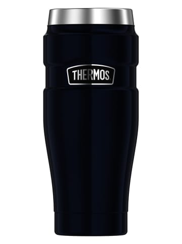 THERMOS Isolier-Trinkbecher "Stainless King" in Dunkelblau - 470 ml