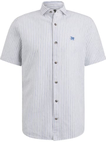 Vanguard Hemd in Weiß/ Blau