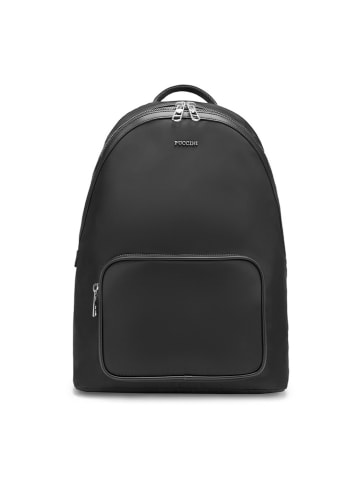 Puccini Rucksack "Malaga" in Schwarz - (B)28,5 x (H)40,5 x (T)14,5 cm