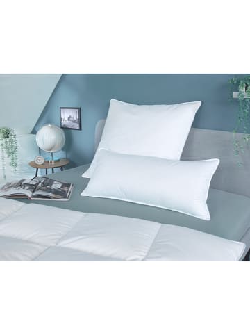 Häussling Bettwaren Trójkomorowa poduszka "Home" w kolorze białym