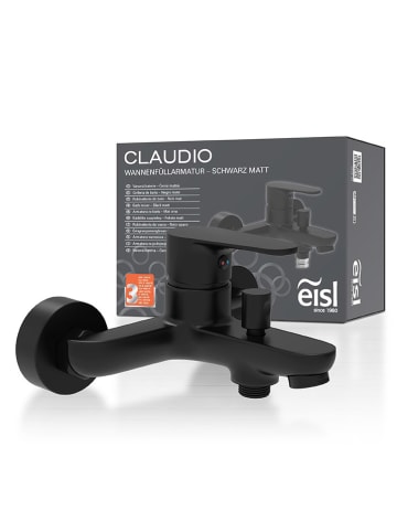 Schütte Wannenfüllarmatur "Claudio" in Schwarz