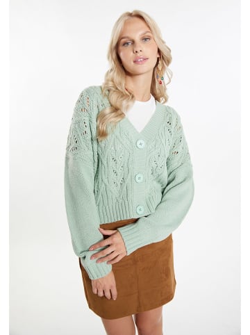 IZIA Cardigan in Mint