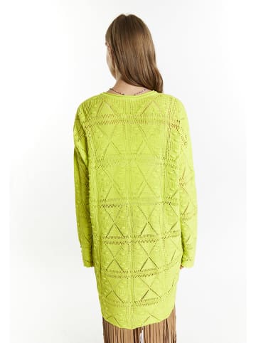 IZIA Longcardigan in Limette