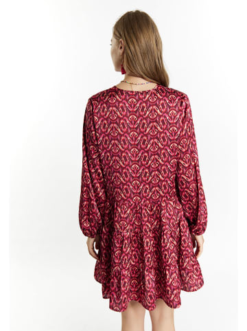 IZIA Kleid in Bordeaux