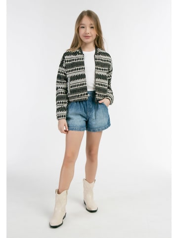 IZIA Blouson in Schwarz/ Beige