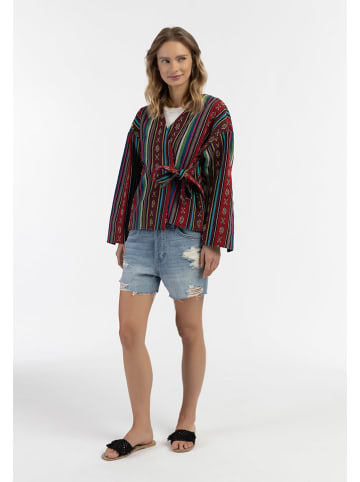 IZIA Übergangsjacke in Schwarz/ Bunt