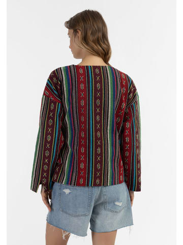 IZIA Übergangsjacke in Schwarz/ Bunt