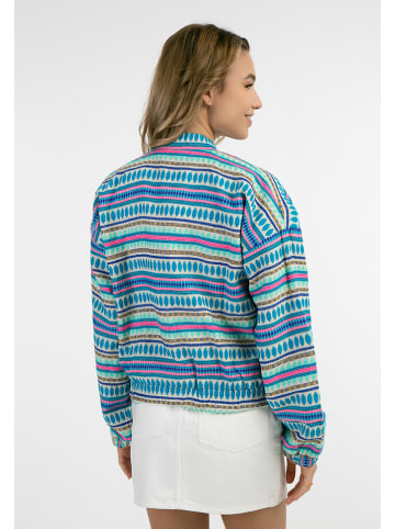 IZIA Blouson in Blau/ Bunt