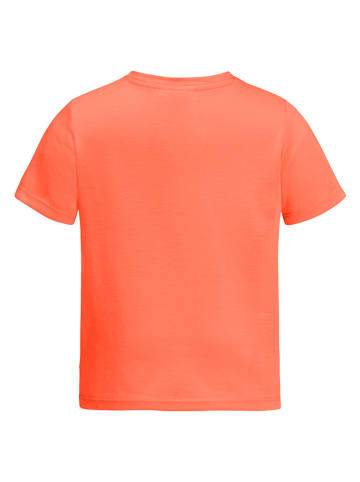 Jack Wolfskin Functioneel shirt "Smiley World" oranje