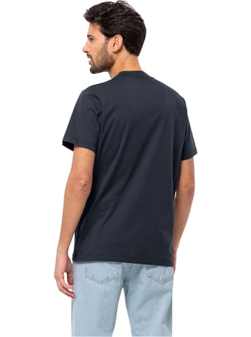 Jack Wolfskin Shirt "Essential" donkerblauw