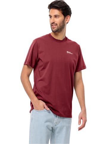 Jack Wolfskin Shirt "Essential" in Rot