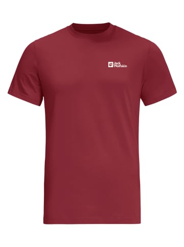 Jack Wolfskin Shirt "Essential" in Rot