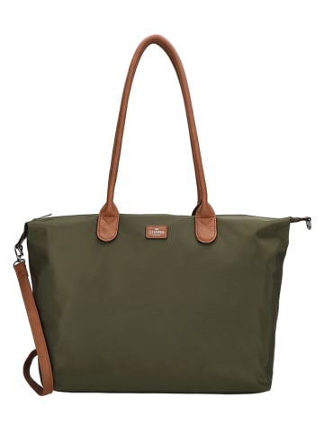 Charm Shopper "Buckingham" in Khaki - (B)51 x (H)33 x (T)14 cm