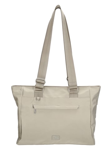Charm Shopper "Odeon" in Taupe - (B)44 x (H)30 x (T)10 cm