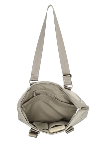 Charm Shopper "Odeon" in Taupe - (B)44 x (H)30 x (T)10 cm