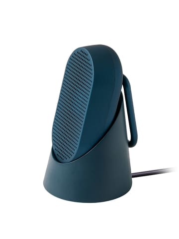 Lexon Głośnik Bluetooth "Mino T" w kolorze granatowym - wys. 9,7 x Ø 5,3 cm