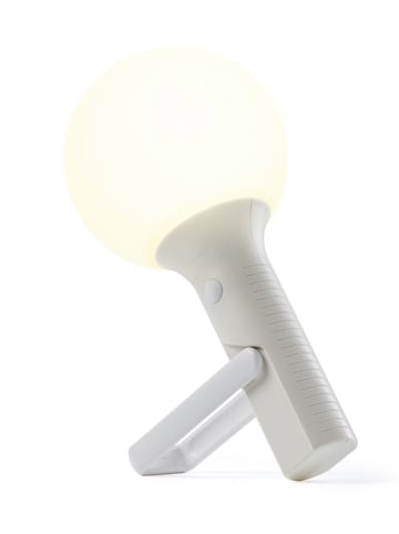 Lexon LED-Tischleuchte "Bolla +" in Weiß - (H)24 x Ø 11,5 cm