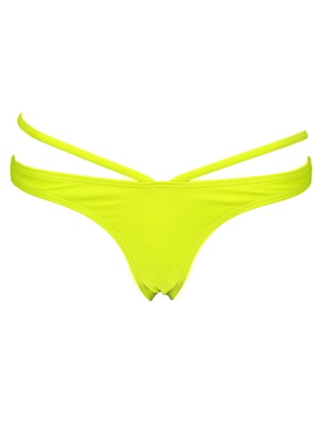 LASCANA Figi bikini w kolorze żółtym