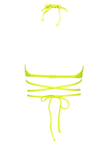 LASCANA Biustonosz bikini w kolorze żółtym