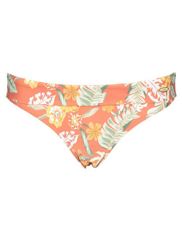 Sunseeker Bikini-Hose in Orange/ Grün/ Gelb