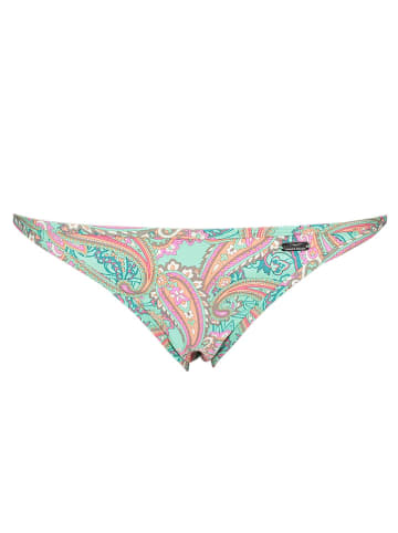 Venice Bikini-Hose in Mint/ Pink