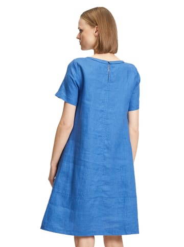 Vera Mont Leinen-Kleid in Blau