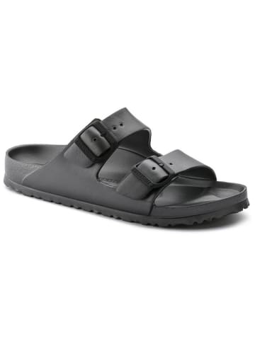 Birkenstock Pantoletten "Arizona" in Anthrazit - Weite N