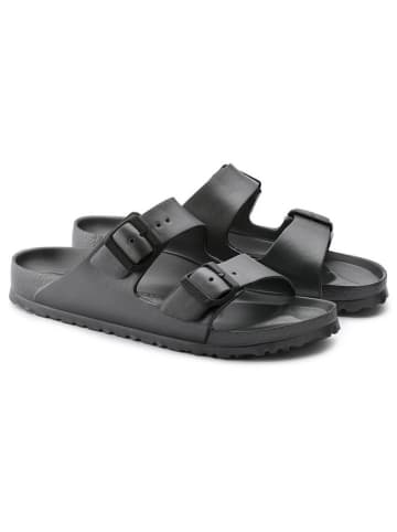 Birkenstock Pantoletten "Arizona" in Anthrazit - Weite N