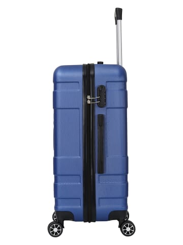 Le Temps des Cerises Hardcase-trolley "LTC08" donkerblauw - (B)46 x (H)79 x (D)29 cm