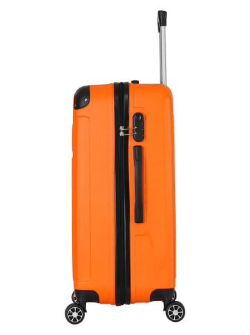 Le Temps des Cerises Hardcase-Trolley "Java" in Orange - (B)33 x (H)50 x (T)21 cm