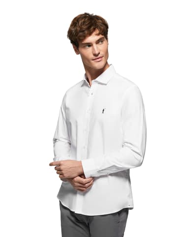 Polo Club Hemd - Slim fit - in Weiß