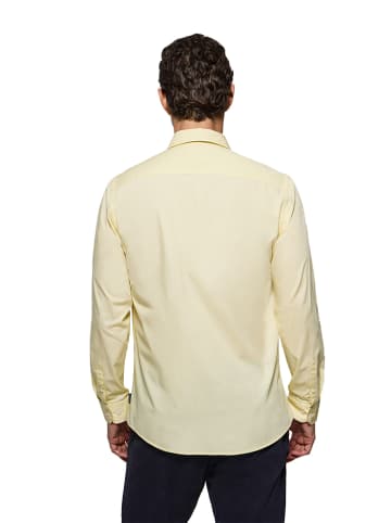Polo Club Hemd - Slim fit - in Gelb