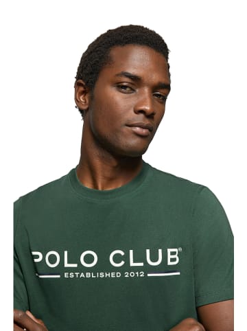 Polo Club Koszulka w kolorze zielonym