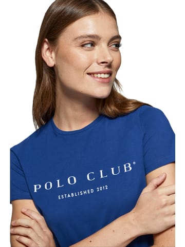 Polo Club Shirt in Blau