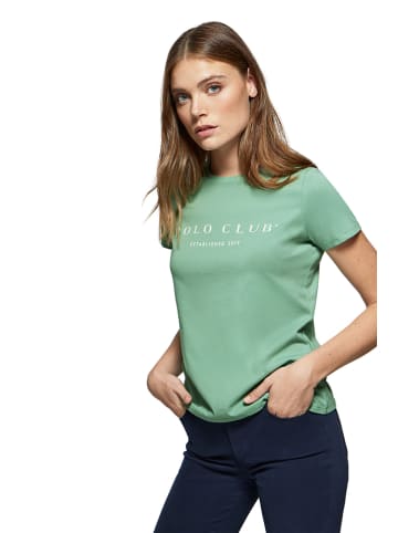 Polo Club Koszulka w kolorze jasnozielonym