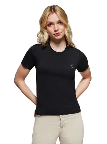 Polo Club Pullover in Schwarz