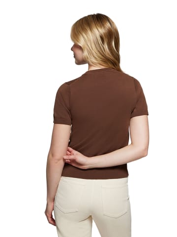 Polo Club Pullover in Braun