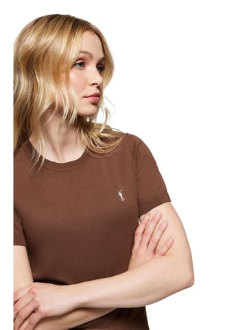 Polo Club Pullover in Braun