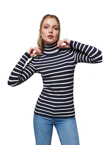 Polo Club Pullover in Dunkelblau/ Weiß