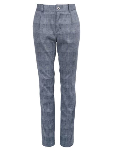 G.O.L.® FINEST COLLECTION Stoffhose in Grau/ Blau