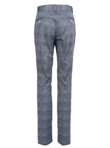 G.O.L.® FINEST COLLECTION Stoffhose in Grau/ Blau