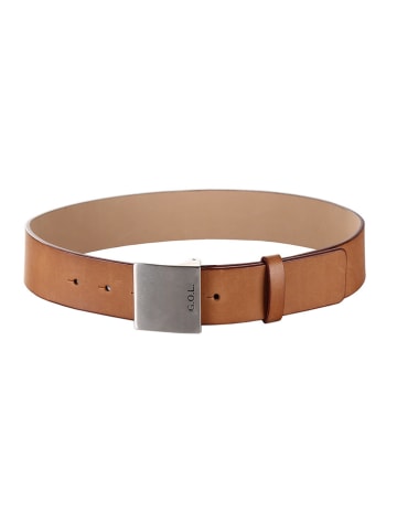 G.O.L.® FINEST COLLECTION Leren riem lichtbruin