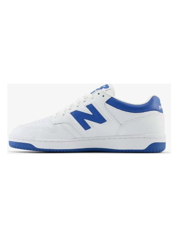 New Balance Skórzane sneakersy "480" w kolorze biało-niebieskim